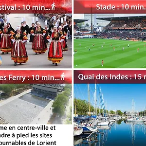 Appartement Le Reflet Merville - Central&chic - Aufildelorient, Lorient